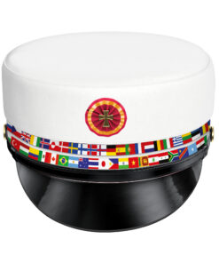 studenterhue med international bånd dobbeltlinje til studenterne på international linje